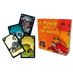 boite du jeu Poker des cafards