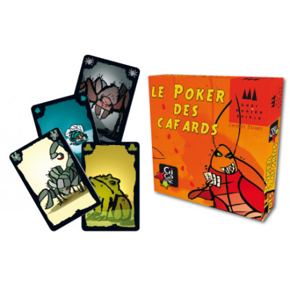 boite du jeu Poker des cafards