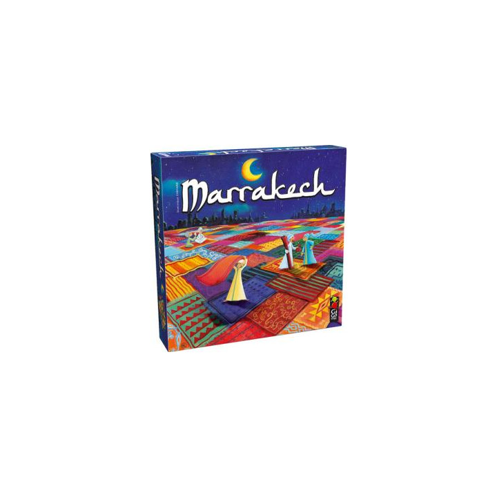 boite du jeu Marrakech