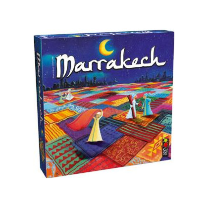 boite du jeu Marrakech