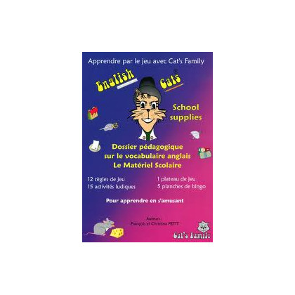 Dossier English cat&#039;s Le mat&eacute;riel scolaire