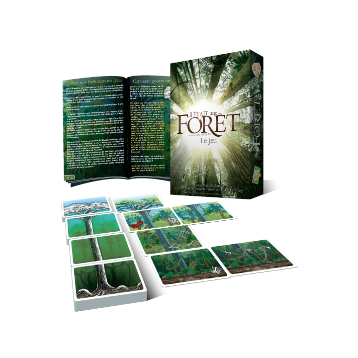 boite et cartes du jeu Il était une foret