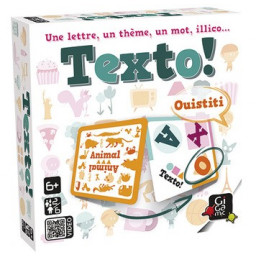 boite du jeu Texto