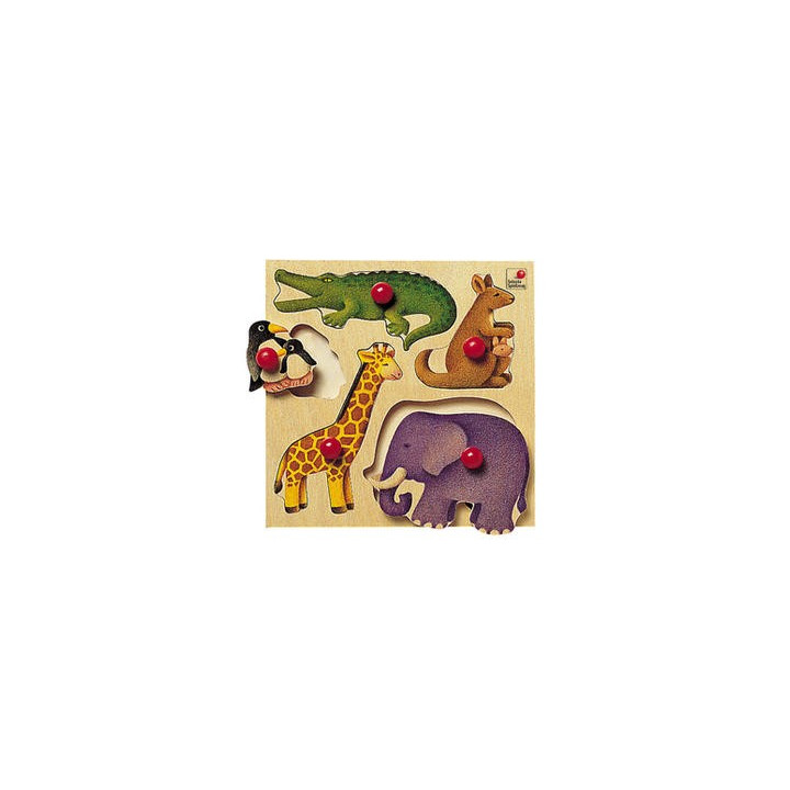 boite du puzzle zoo