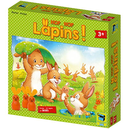 Boite de jeu Hop Hop Lapins