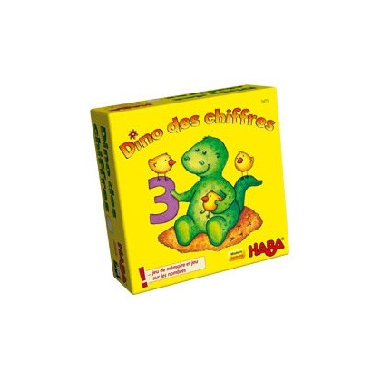 boite du jeu Dino des chiffres