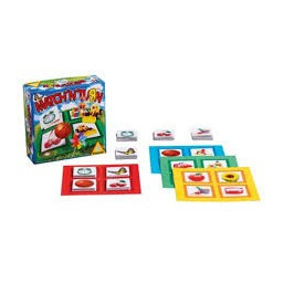 Présentation du matériel, plateaux et tuiles, du jeu Match'n turn