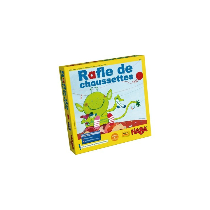 boite du jeu Rafle de chaussettes