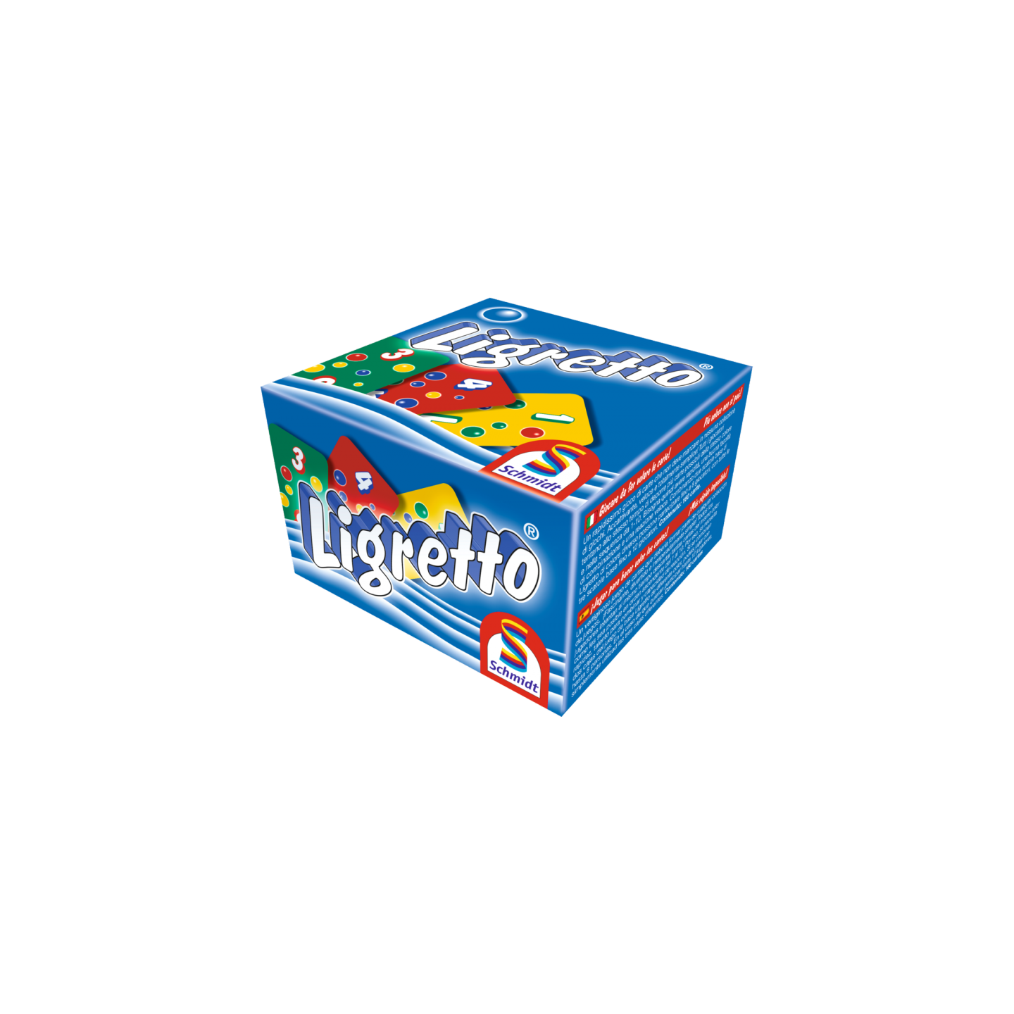 Ligretto (bleu), jeu de société Shimdt | JEUPETILLE