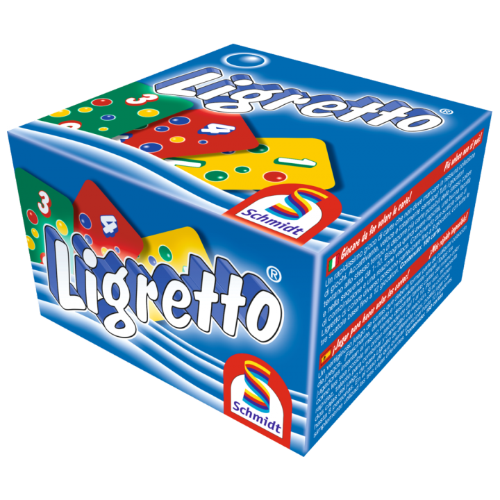 Boite du jeu Ligretto bleu