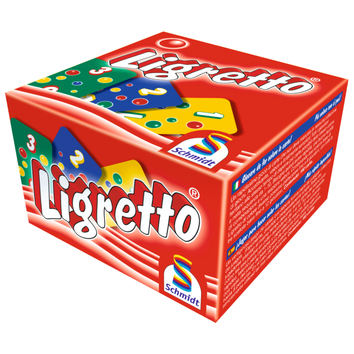 Boite du jeu Ligretto (rouge)