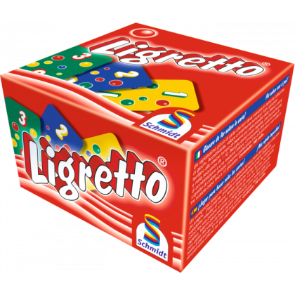 Boite du jeu Ligretto (rouge)