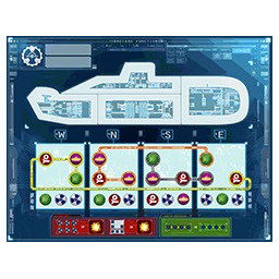 Exemple de cartes Captain Sonar