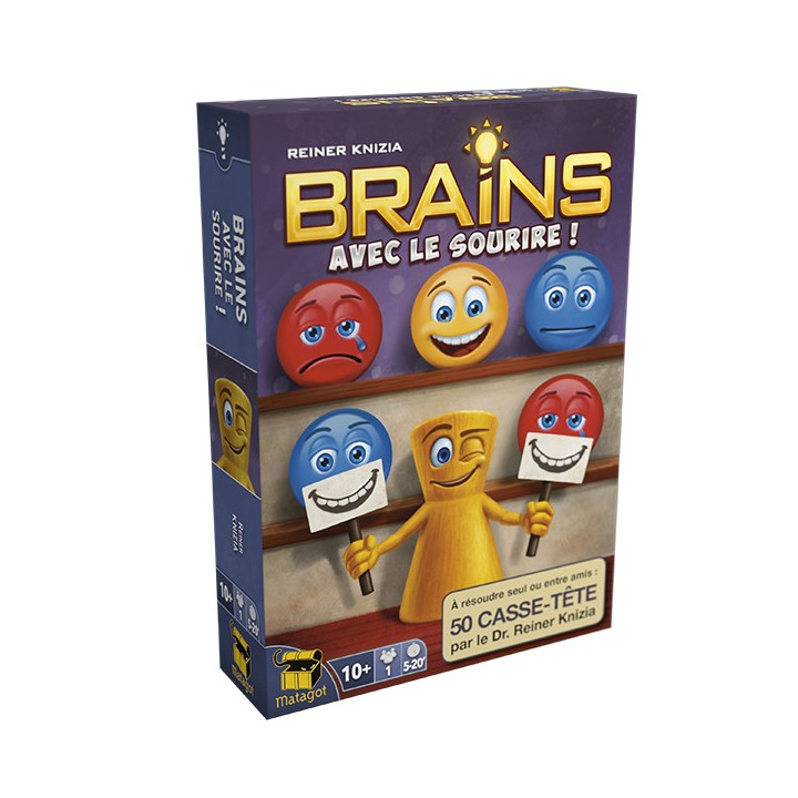 Boite du jeu Brain avec le sourire