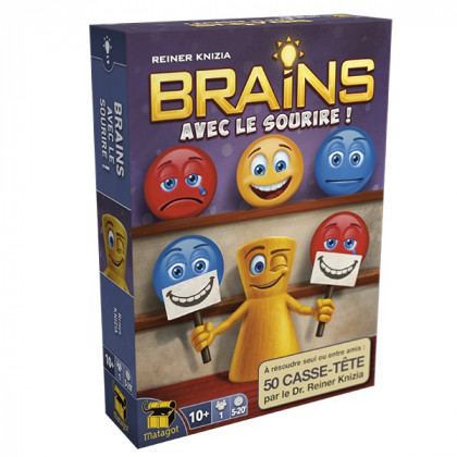 Boite du jeu Brain avec le sourire