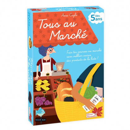 Boite du jeu Tous au marché