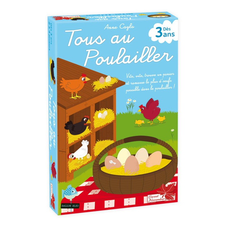 boite du jeu Tous au Poulailler