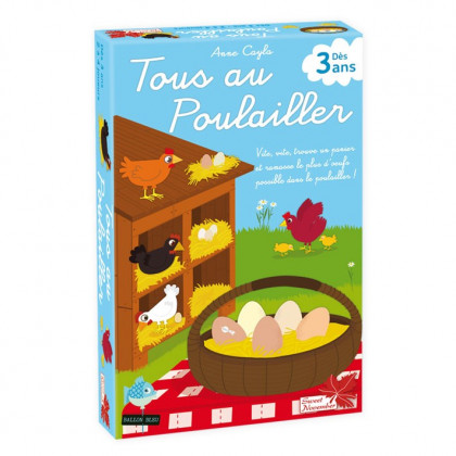 boite du jeu Tous au Poulailler