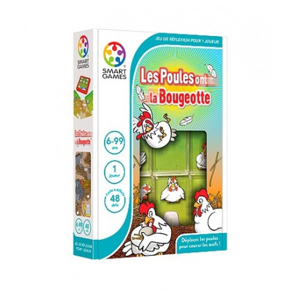 Boite du jeu les poules ont la bougeotte