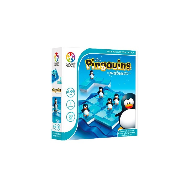 boite du jeu Les pingouins patineurs