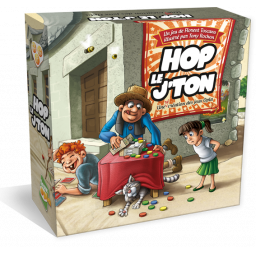 boite du jeu Hop le J'ton