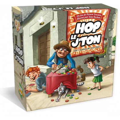 boite du jeu Hop le J'ton