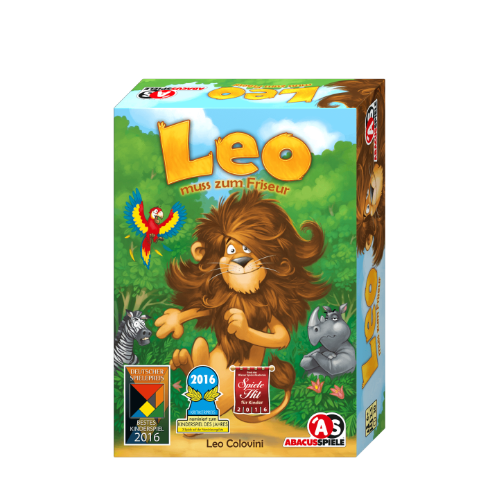 boite du jeu Léo le Lion