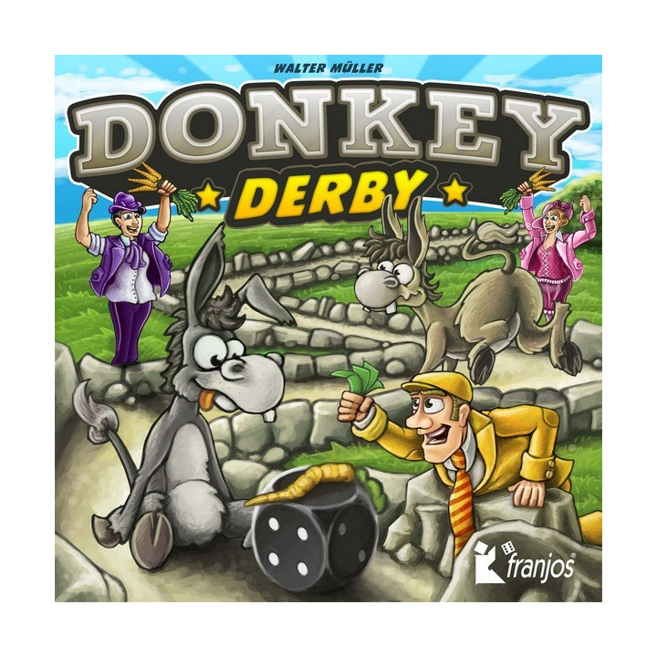 boite du jeu Donkey Derby