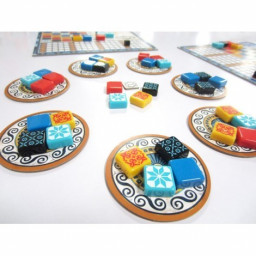 Plateaux en commun du jeu Azul