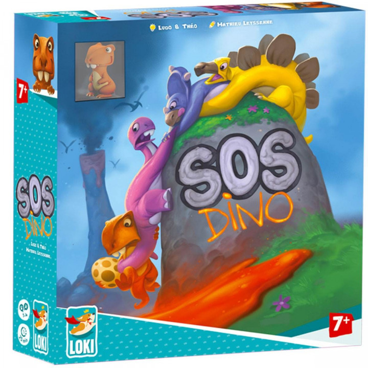 Boite du jeu SOS Dino