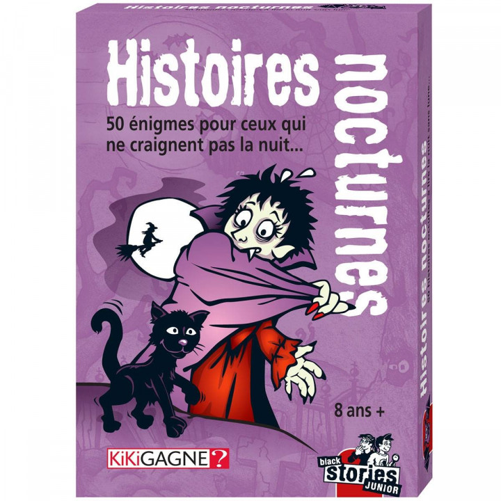 boite du jeu Black stories junior histoires nocturnes