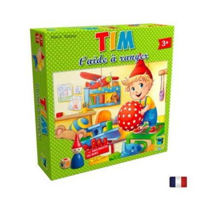 Boite de jeu Tim t'aide à ranger