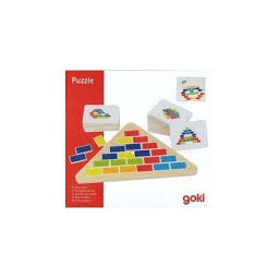 Puzzle triangle segmenté Goki