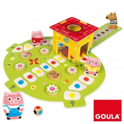 partie de jeu en cours des 3 petits cochons (3 Little Pigs)