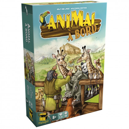 Boite du jeu Animal à bord