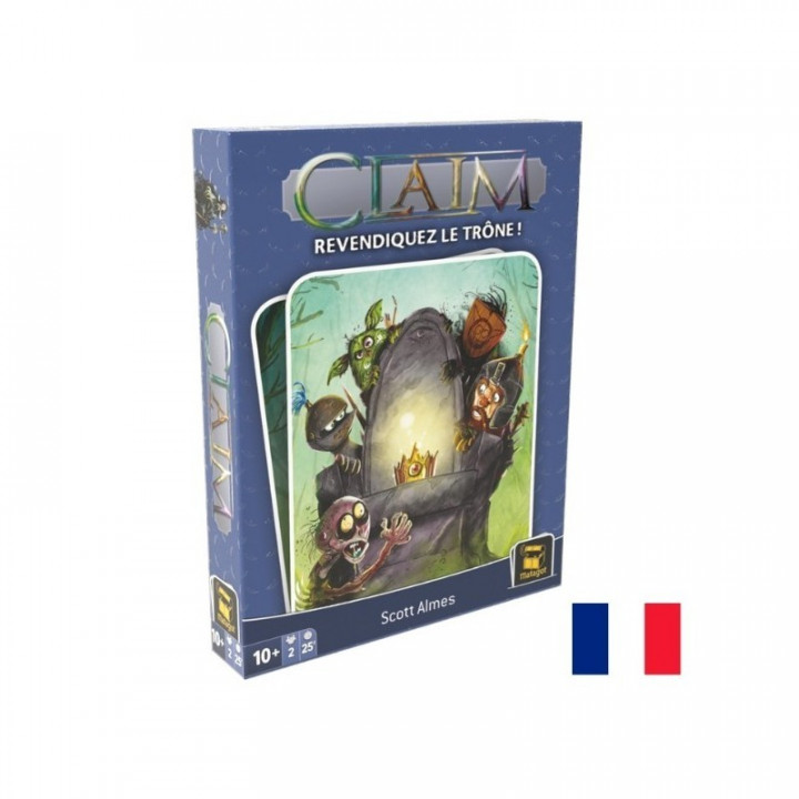 Boite du jeu Claim