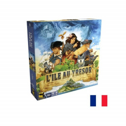 Boite de jeu l'île au trésor