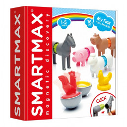 boite du  jeu Smartmax les premiers animaux de la ferme