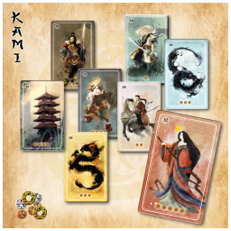 exemple de cartes du jeu Kami