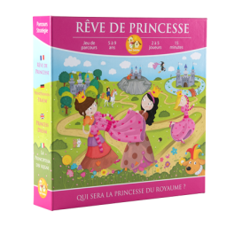 Boite du jeu rêve de princesse