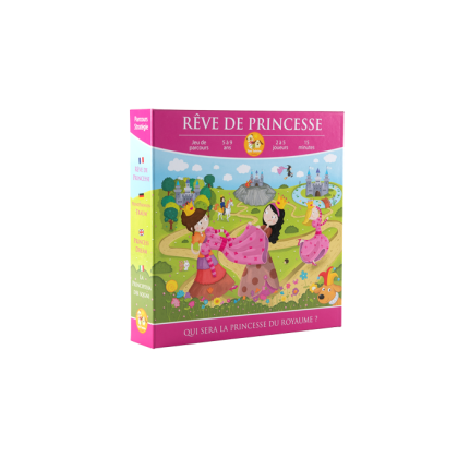 Boite du jeu rêve de princesse