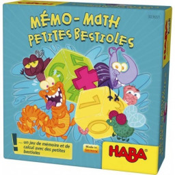 boite du jeu Mémo Math Petites bestioles