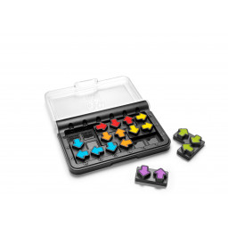 coffret ouvert du jeu IQ Arrows