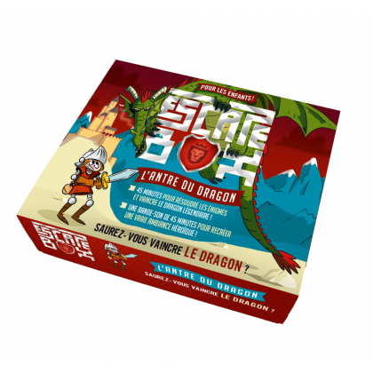 boite du jeu Escape Box L'Antre du dragon