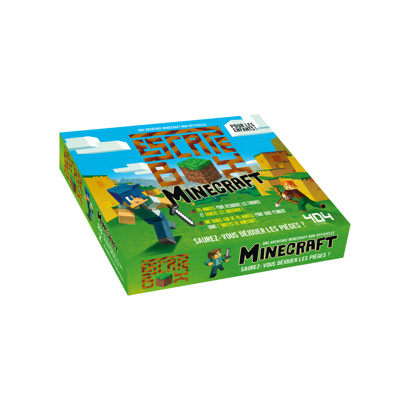 Escape Box Minecraft : Recréez l'ambiance d'une escape room chez vous !