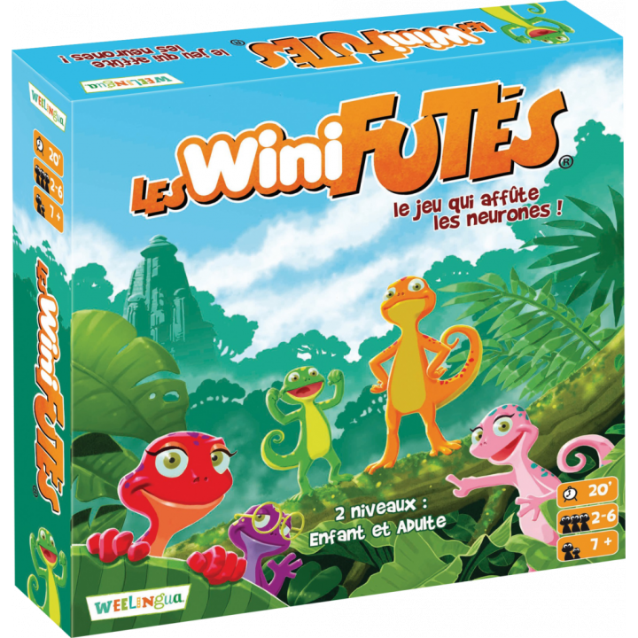 boite du jeu les Wini futés et la légende Savia