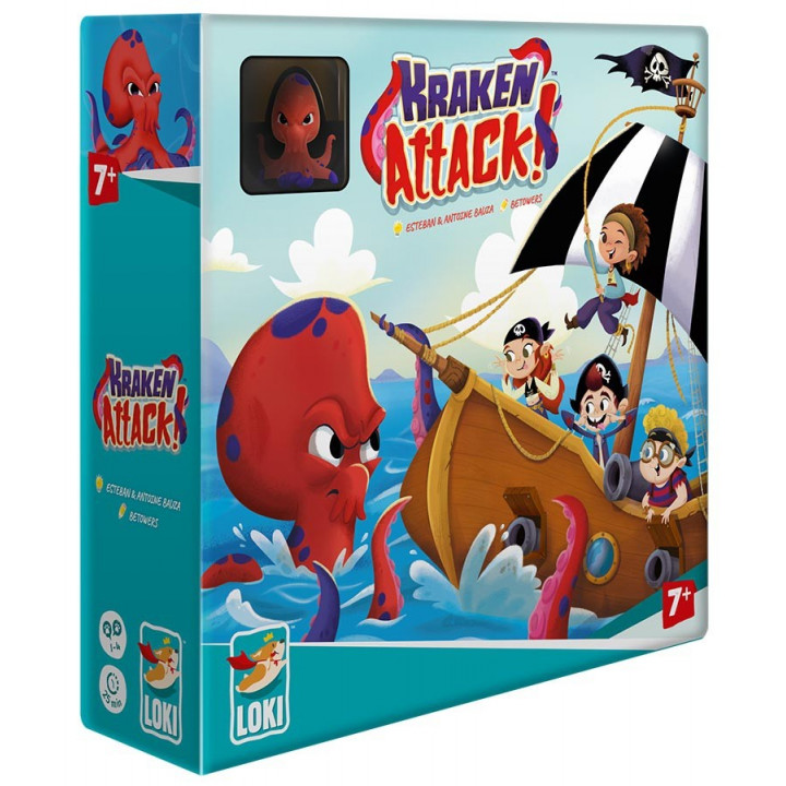 Boite du jeu Kraken Attack