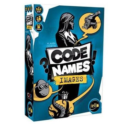 Codenames Duo - Jeu d'association d'idées et d'enquête coopératif IELLO  pour 2 joueurs ou plus