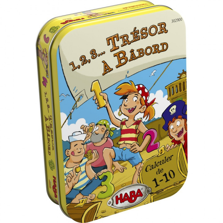 boite du jeu 1,2,3 …Trésor à Bâbord