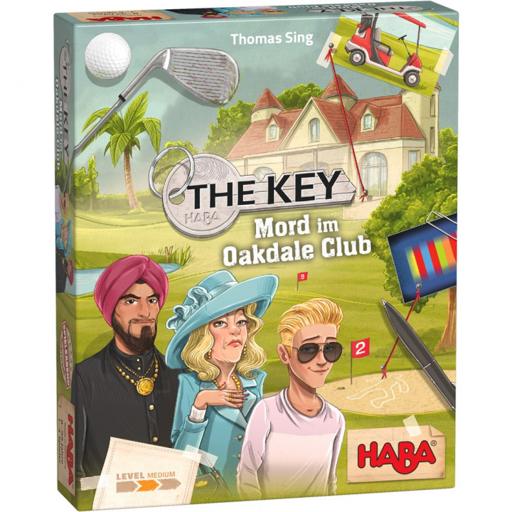 boite du jeu The Key Meurtres au Golf d'Oakdale